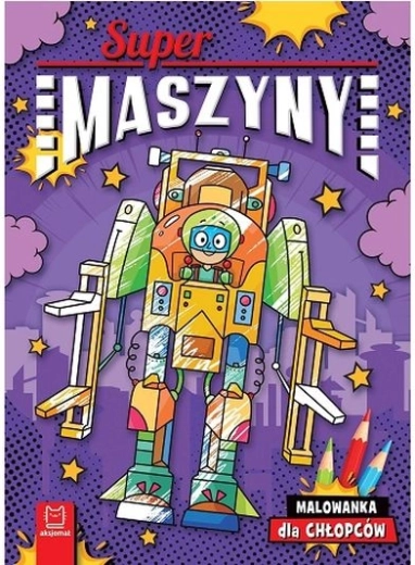 Supermaszyny värvimisraamat poistele