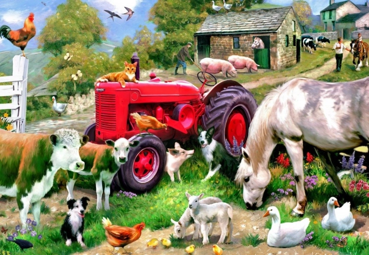 Puzzle on the Farm 1000 Pieces