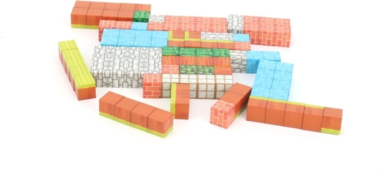 Printed surfaces for realistic scenes