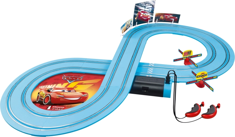 A track full of action