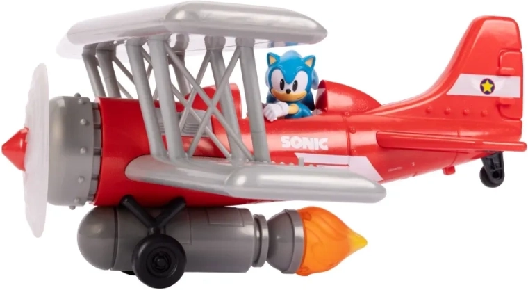 Iconic Tornado Biplane with Sonic