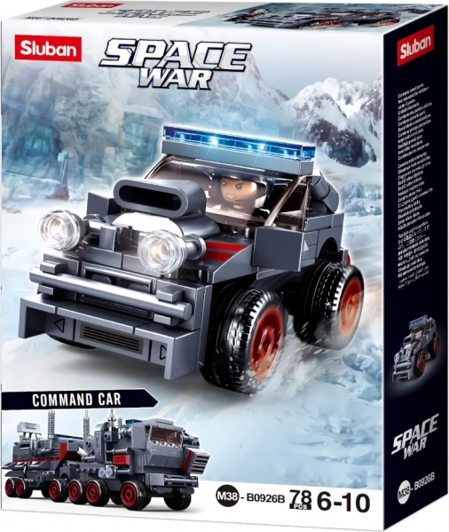 Sluban Space War patrullauto ehituskomplekt