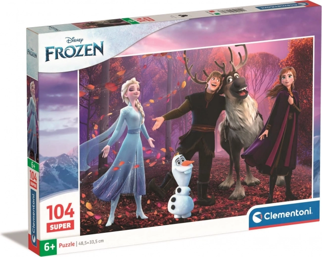 Puzzle 104 tükki DISNEY FROZEN, Clementoni