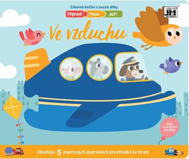 Valmis, tähelepanu, sõida! õhus – eemaldatavate osadega raamat