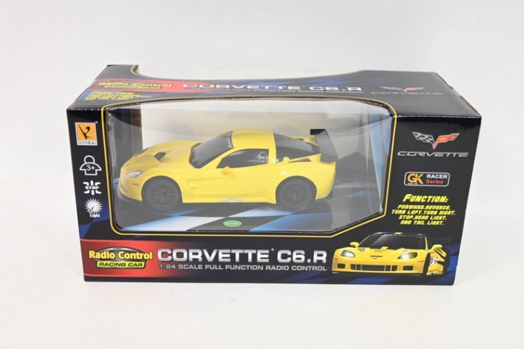 RC-auto Corvetta, kollane