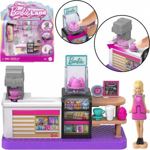 Mattel Mini Barbie Landi kondiitriäri mini nukuga