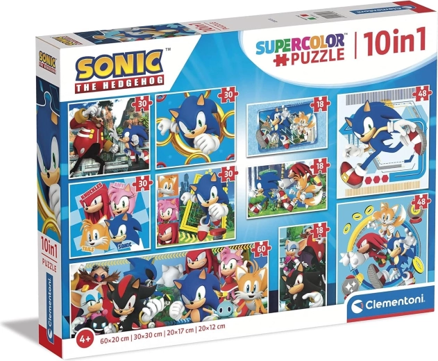Clementoni pusle Siil SONIC 10in1