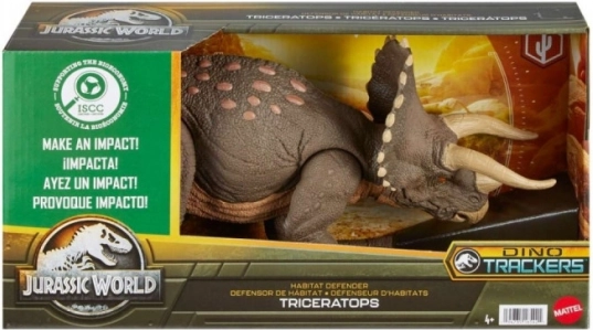 Jurassic World Triceratops – eco-friendly figure with AR features