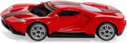 SIKU FORD GT metallist automudel – punane sportauto