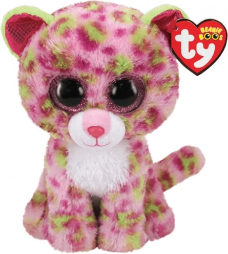 Pehmeloom TY Beanie Boos roosa leopard 15 cm
