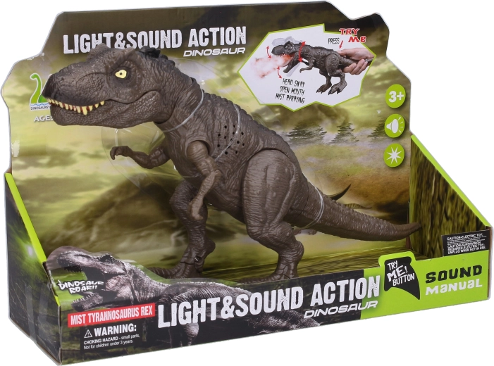 Suitsuefektiga dinosaurus 34 cm