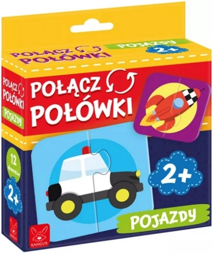Ühenda pooled – sõidukid (laste pusle)