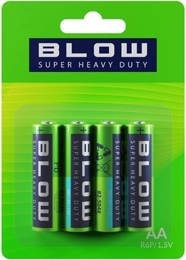 BLOW Super Heavy Duty AA patareid, blister 4 tk