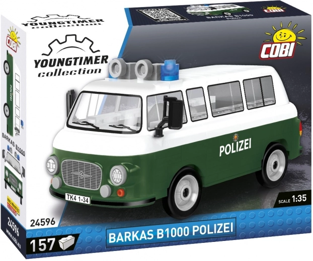 Konstruktoriklotsid Barkas B1000 Politsei