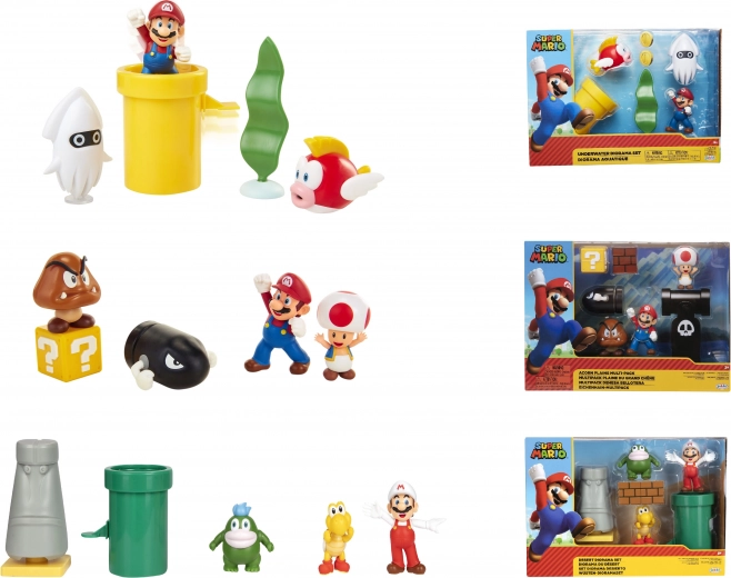 Super Mario figuuride komplekt 6 cm