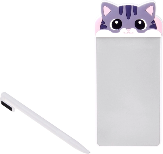 Cute cat design and the stylus always at hand