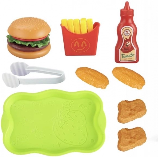 PLEJO mängutoidu komplekt – hamburger