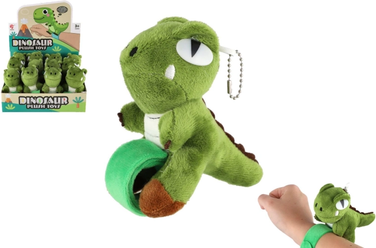 Pehme dinosaurus käevõru 13 cm