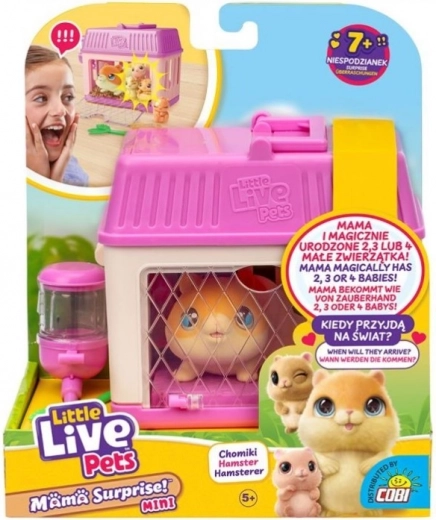 Little Live Pets Mama Surprise mini hamster
