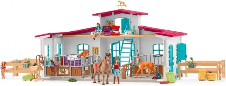 Schleich Horse Club Lakeside Stable with Accessories
