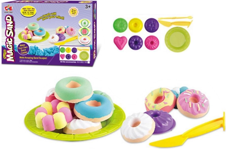 3D kinetic sand with accessories