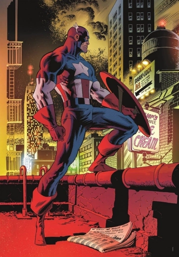 Clementoni puzzle Marvel: Captain America 1000 pieces