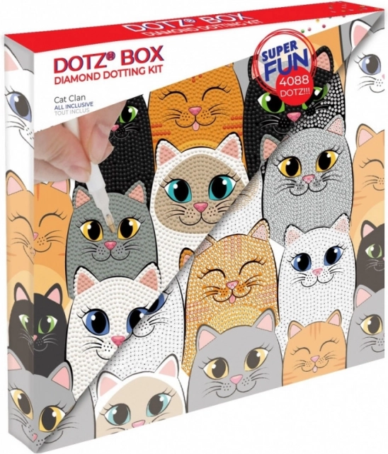 Diamond Dotz komplekt – Kasside klann