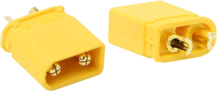 JAMARA suure voolutugevusega kullatud XT30 Grip-konnektor, paar