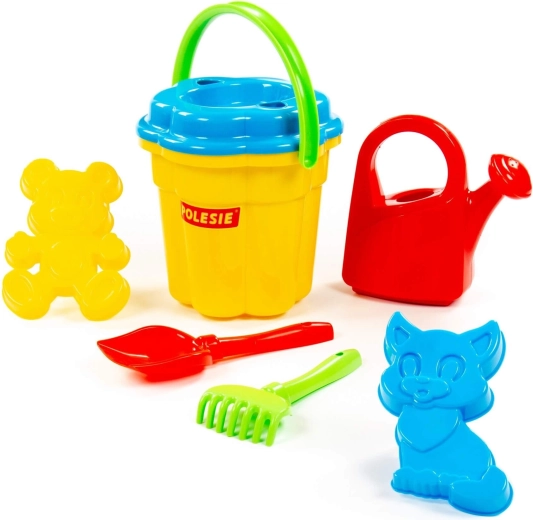 Flower-Shaped Bucket Sand Set