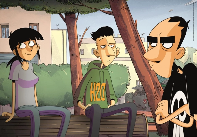 Pusle CLEMENTONI Netflix: Tenhle svět mě nedostane (Zerocalcare III) 1000 tükki