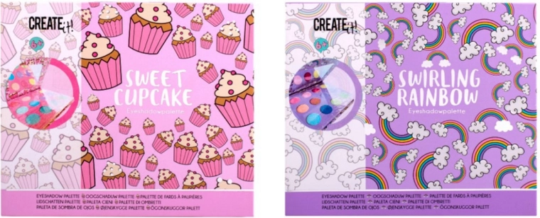 Create It! pastel eyeshadow palette, 12 colors