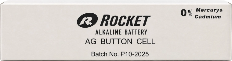 Aluselised nööp-patareid Rocket AG10 (LR54) 1,5 V - pakend 200 tk