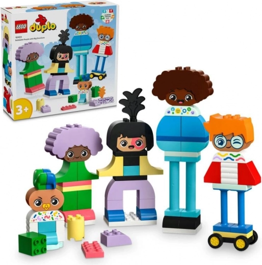 LEGO® DUPLO® 10423 Suurte emotsioonidega kokkupandavad inimesed