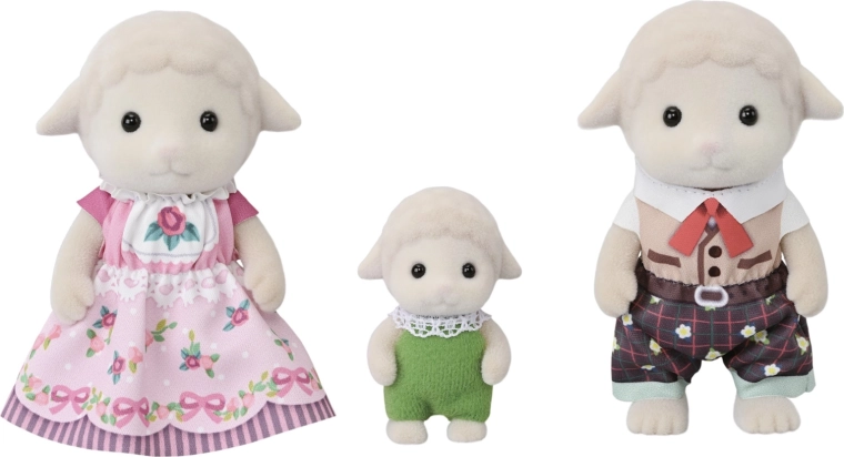 Sylvanian Families Sheep Family – Trio Figures