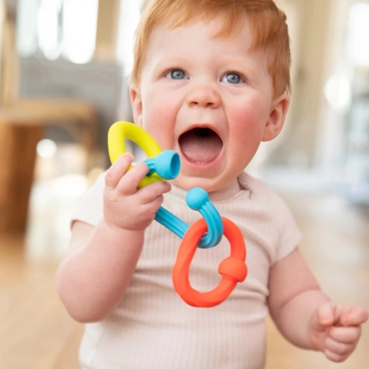 Suitable for little hands and gums