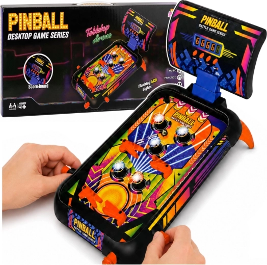 Lauapinball (flipper) tulede, helide ja punktiarvestiga