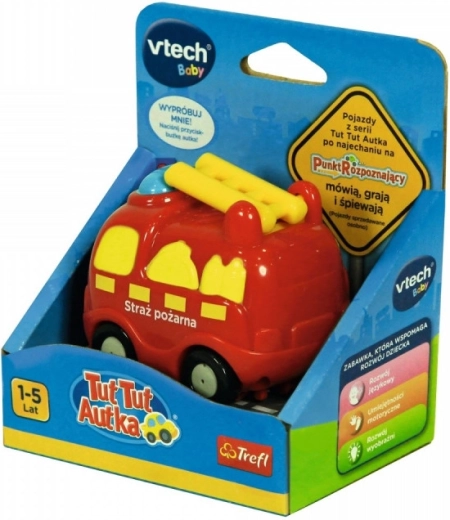 Interaktiivne tuletõrjeauto VTECH Tut Tut Autod tulede ja helidega