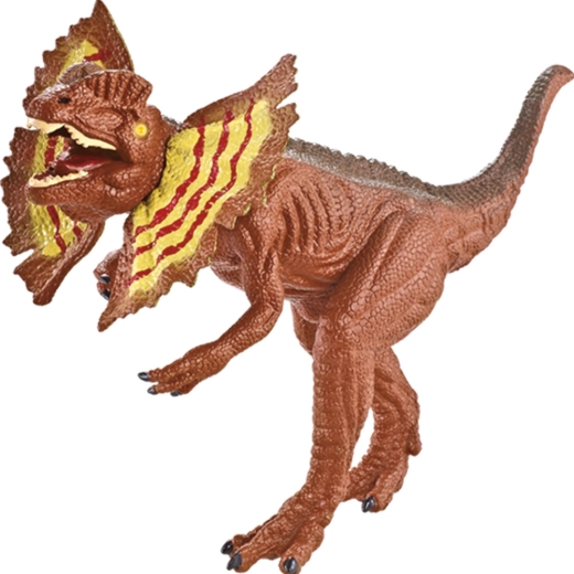 Dinosaurus Dilophosaurus valguse ja heliga 24 cm