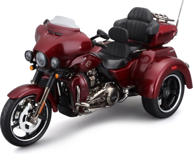 Maisto Harley-Davidson trike CVO Tri Glide 2021 metallmudel 1:12 metallikpunane