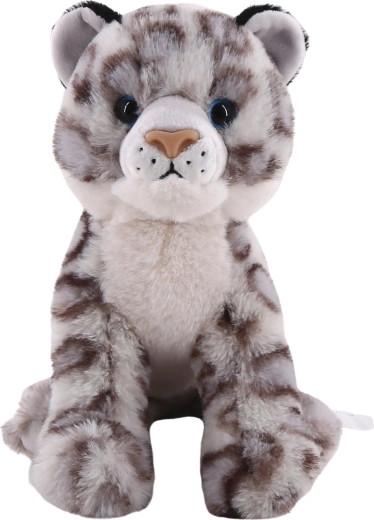 Plüüsist lumeleopard – istuv 22 cm