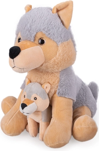 Pehme husky kutsikaga 25 cm