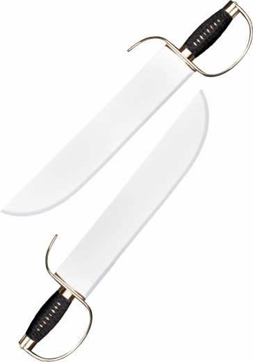 Pair of Butterfly Swords COLD STEEL with Leather Sheath