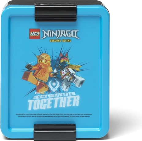 Lego Ninjago snack box blue
