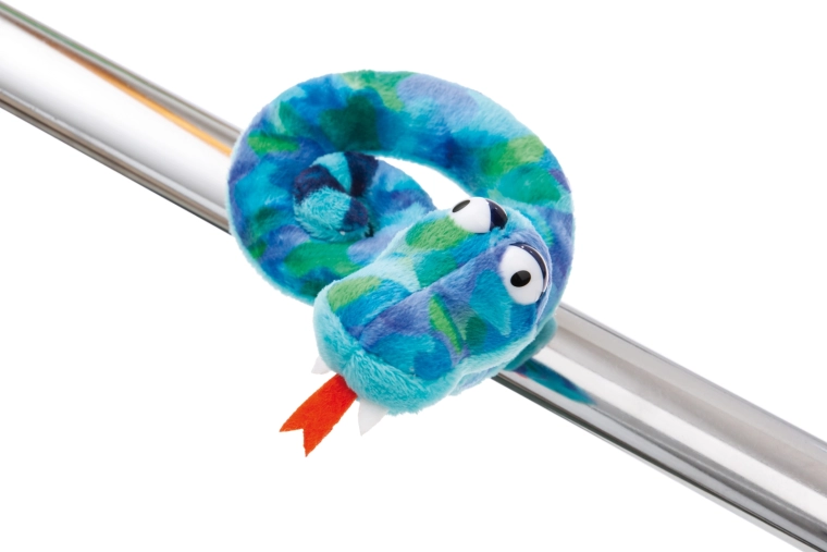 NICI magnetic plush snake ZsaZsa 11 cm Green