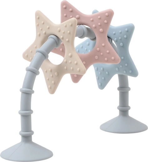 Shnuggle Stick n play star sensory toy and teether