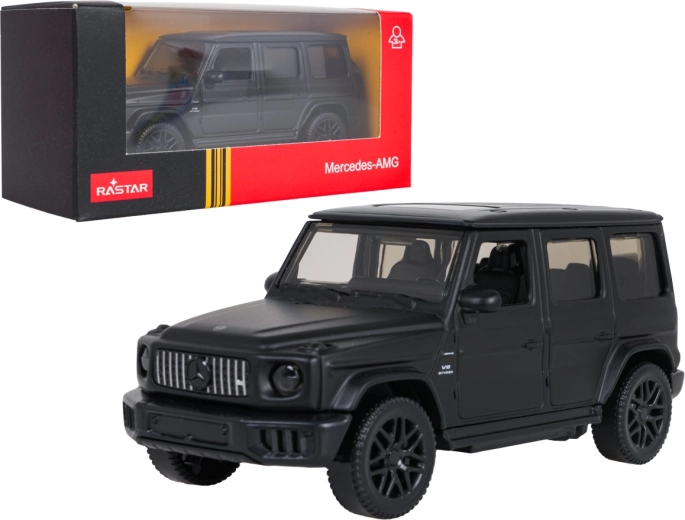 Metallist Mercedes-AMG G63 Rastar mudel mõõtkavas 1:43, must