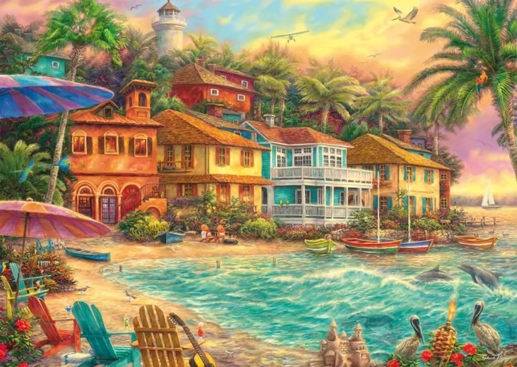 Puzzle Island Life 1000 Pieces