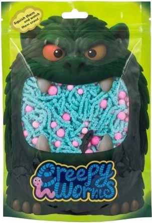 STNUX Creepy Worms sensoorseid ussikesed roosa-sinised