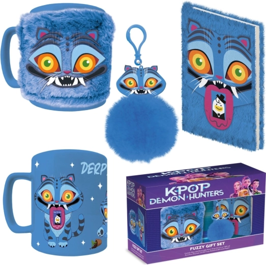 K-pop Demon Hunters Gift Set with Derpy Plush