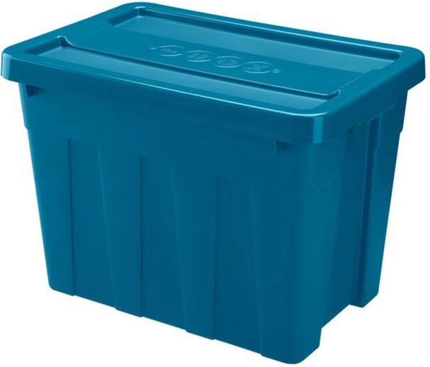 Plastist hoiukast kaanega 65 l HEIDRUN